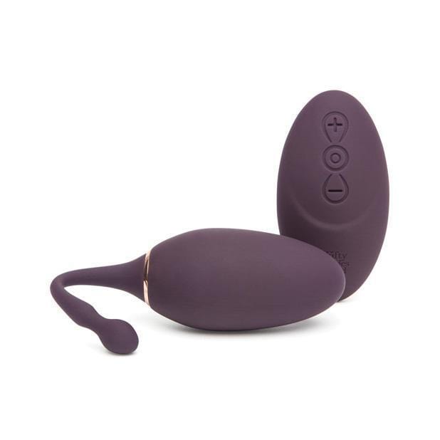 Fifty Shades Freed - I&#39;ve Got You Rechargeable Remote Control Egg Massager (Purple)    Wireless Remote Control Egg (Vibration) Rechargeable