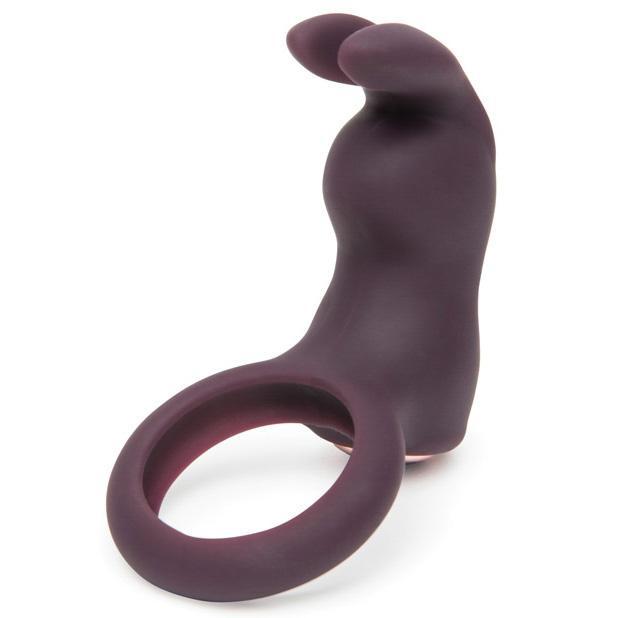 Fifty Shades Freed - Lost in Each Other Rechargeable Rabbit Vibrating Love Ring (Purple) FSG1070 CherryAffairs