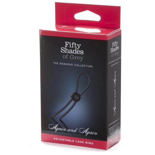 Fifty Shades of Grey - Again and Again Adjustable Cock Ring FSG1037 CherryAffairs
