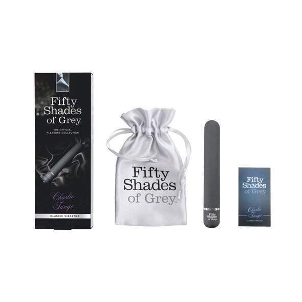 Fifty Shades Of Grey - New Charlie Tango Classic Vibrator (Black) FSG1064 CherryAffairs