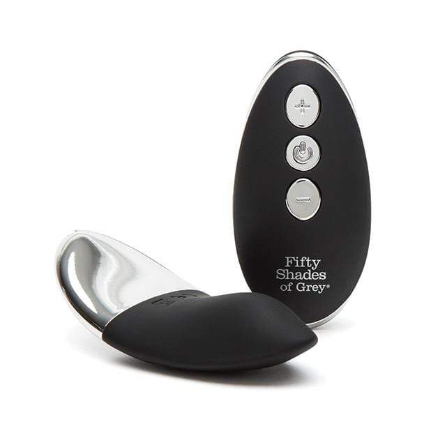 Fifty Shades of Grey - Relentless Vibrations Remote Control Panty Vibrator (Black) FSG1113 CherryAffairs
