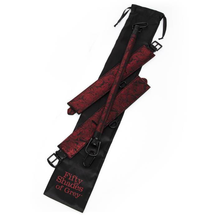 Fifty Shades of Grey - Sweet Anticipation Spreader Bar with Cuffs BDSM (Red) BDSM (Others) 535813714 CherryAffairs