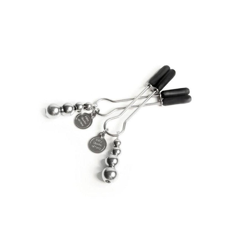 Fifty Shades of Grey - The Pinch Adjustable Nipple Clamps FSG1002 CherryAffairs