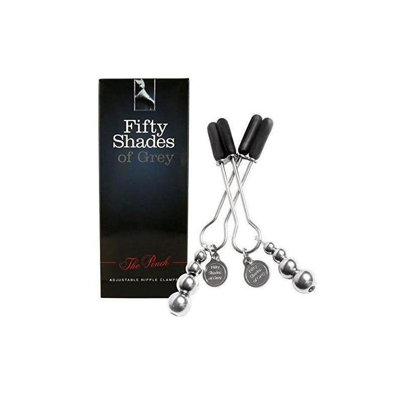 Fifty Shades of Grey - The Pinch Adjustable Nipple Clamps FSG1002 CherryAffairs