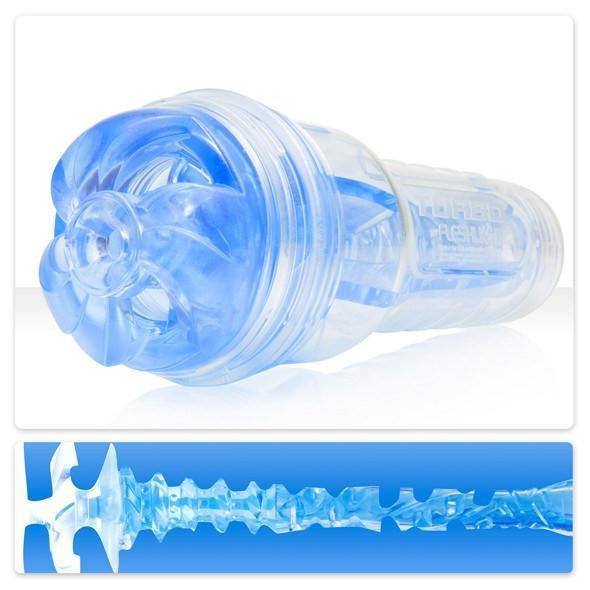 Fleshlight - Turbo Thrust Blue Ice Masturbator (Blue) Masturbator Mouth (Non Vibration) 810476011192 CherryAffairs
