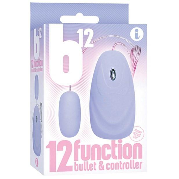 Icon Brands - B12 12 Function Bullet With Wired Controller (Blue) IB1007 CherryAffairs