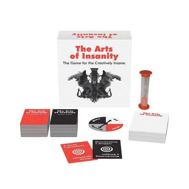 Kheper Games - The Arts of Insanity Card Game (White) KG1045 CherryAffairs