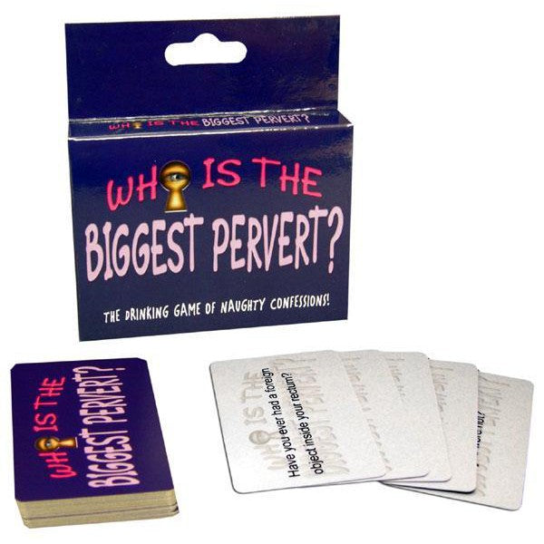 Kheper Games - Who Is The Biggest Pervert? Card Game KG1009 CherryAffairs