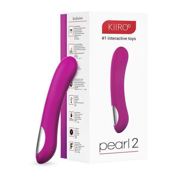Kiiroo - Pearl2 Couples App-Controlled Interactive G-Spot Vibrator KR1017 CherryAffairs