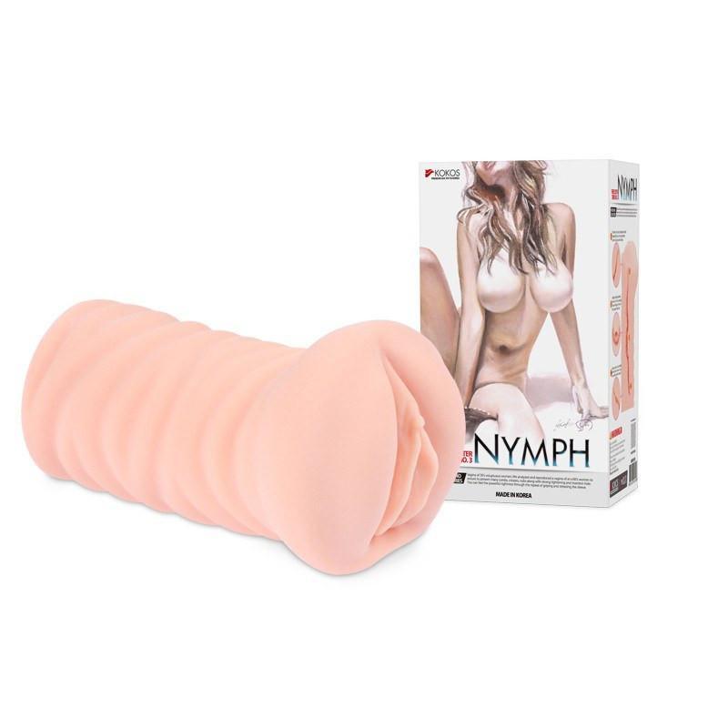 Kokos - Nymph Meiki (Beige) Masturbator Vagina (Non Vibration) 8809392180398 CherryAffairs