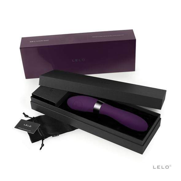 LELO - Elise 2 G-Spot Vibrator (Plum) G Spot Dildo (Vibration) Rechargeable 7350022277663 CherryAffairs
