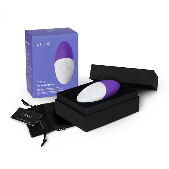 LELO - Siri 2 Music Vibrating Clit Massager (Purple) | CherryAffairs Singapore