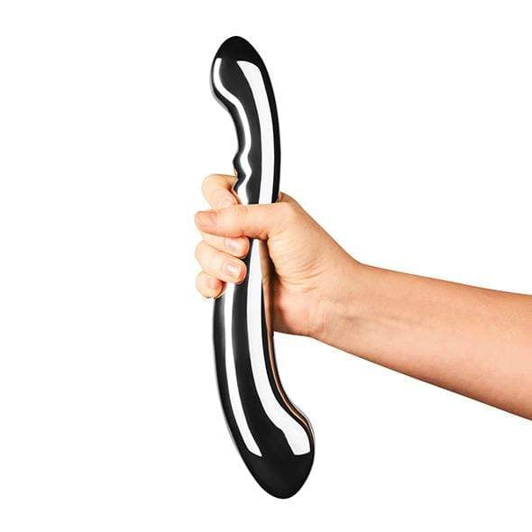 LeWand - Stainless Steel Contour Prostate Massager (Silver) LW1005 CherryAffairs