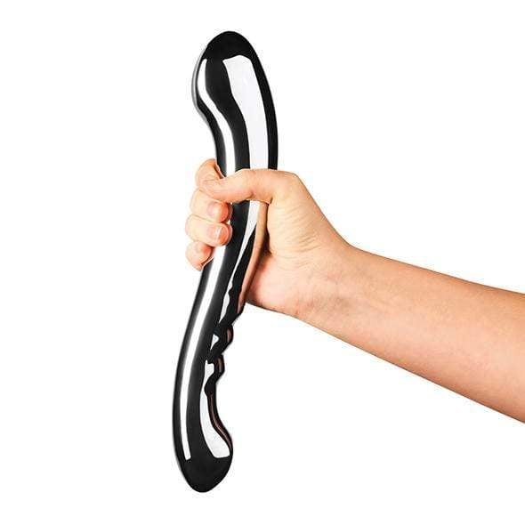 LeWand - Stainless Steel Contour Prostate Massager (Silver) LW1005 CherryAffairs