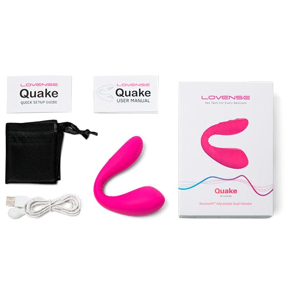 Lovense - Dolce App-Controlled Couple Dual Vibrator (Pink)    Couple&#39;s Massager (Vibration) Rechargeable