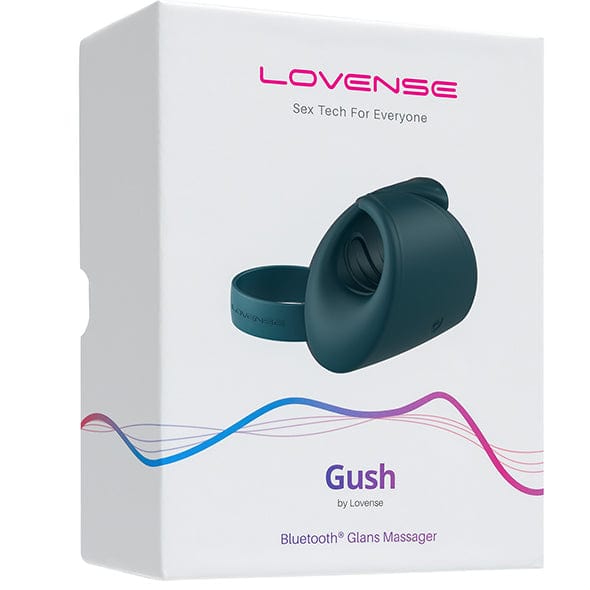 Lovense - Gush App-Controlled Glans Massager Stroker (Green) -   CherryAffairs