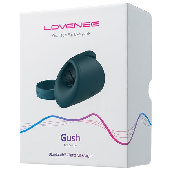 Lovense - Gush App-Controlled Glans Massager Stroker (Green) -   CherryAffairs