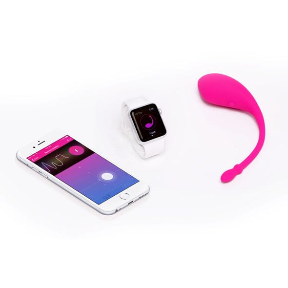 Lovense - Lush App-Controlled Bullet Egg Vibrator (Pink)    Wireless Remote Control Egg (Vibration) Rechargeable