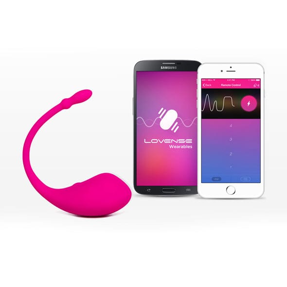Lovense - Lush App-Controlled Bullet Egg Vibrator (Pink)    Wireless Remote Control Egg (Vibration) Rechargeable