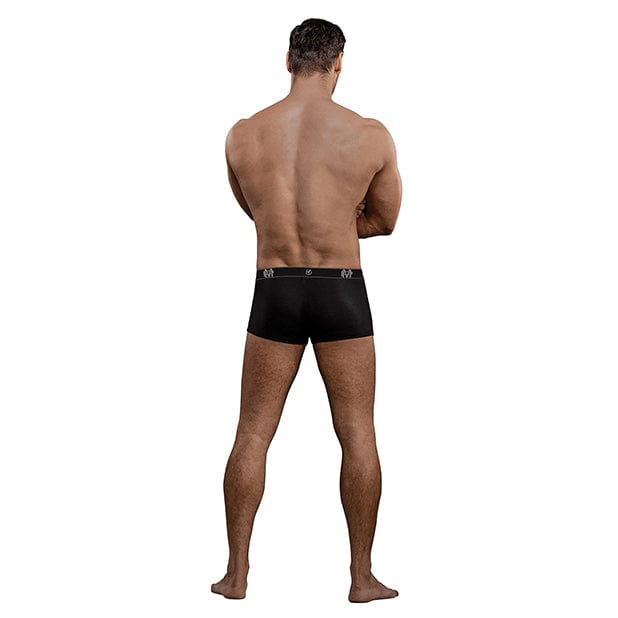 Male Power - Bamboo Low Rise Pouch Enhancer Short Underwear XL (Black) Gay Pride Underwear 845830081405 CherryAffairs
