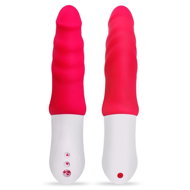 MyToys - My Lover Rechargeable Thrusting Vibrator (Red) MYT1006 CherryAffairs
