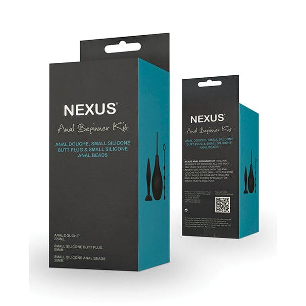 Nexus - Anal Beginner Kit 3 Pieces (Black) Anal Kit (Non Vibration) 604569564 CherryAffairs