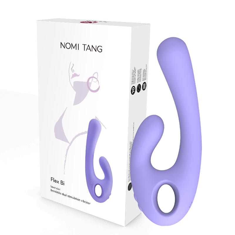 Nomi Tang - Flex Bi Bendable Dual Stimulator Rabbit Vibrator CherryAffairs