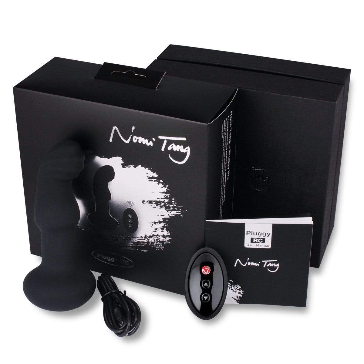 Nomi Tang - Pluggy Remote Control Prostate Massager (Black) NE1028 CherryAffairs