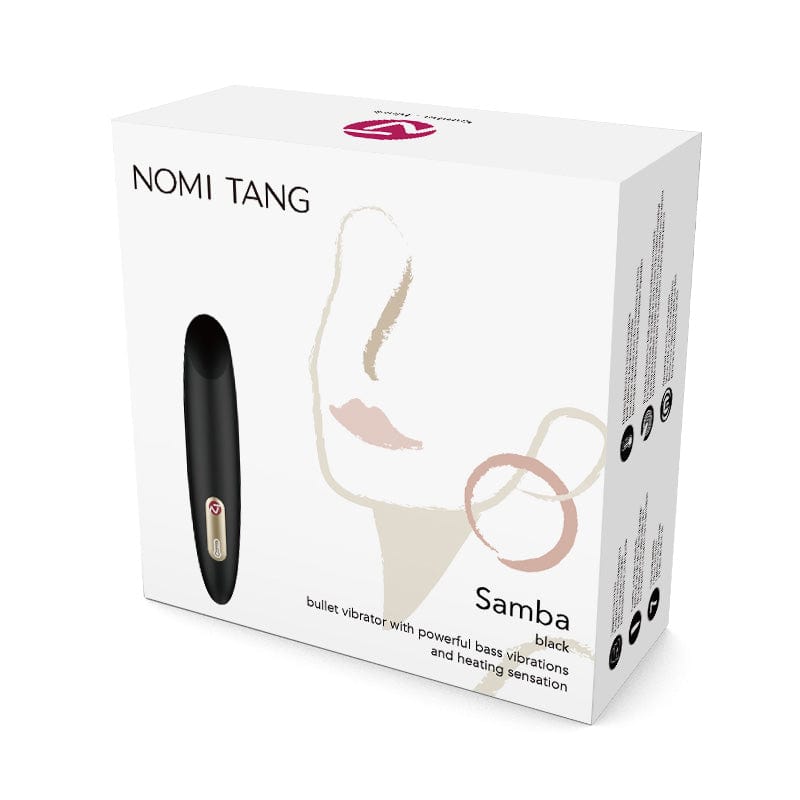 Nomi Tang - Samba Heating Bullet Vibrator (Black) -   CherryAffairs