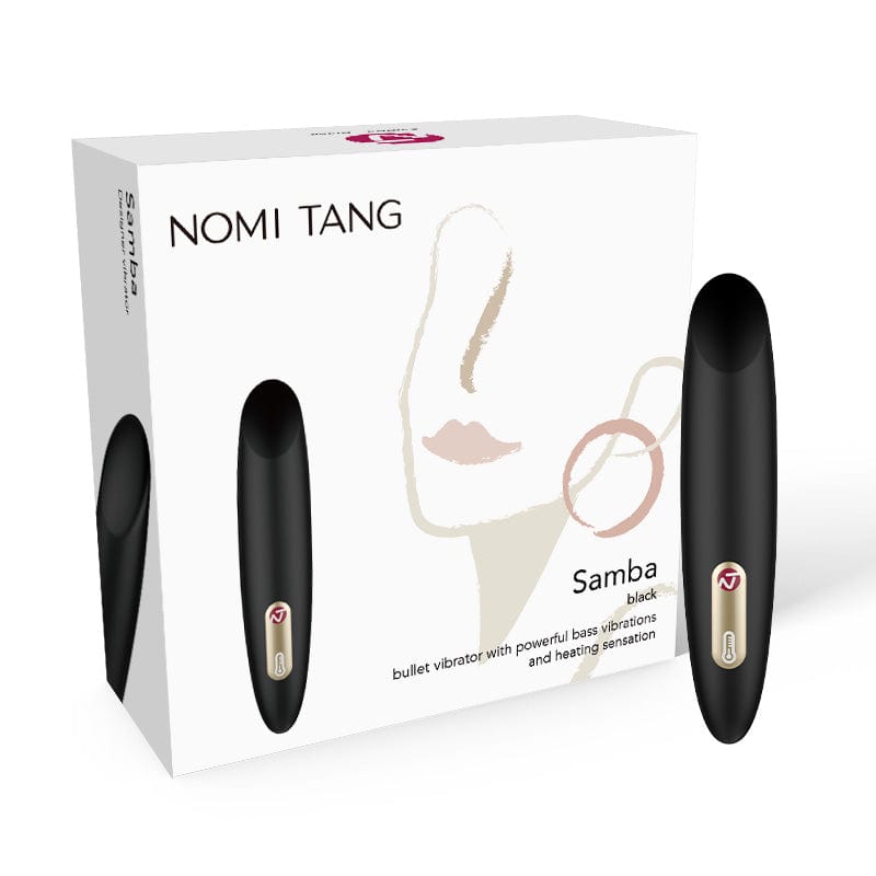Nomi Tang - Samba Heating Bullet Vibrator (Black) -   CherryAffairs
