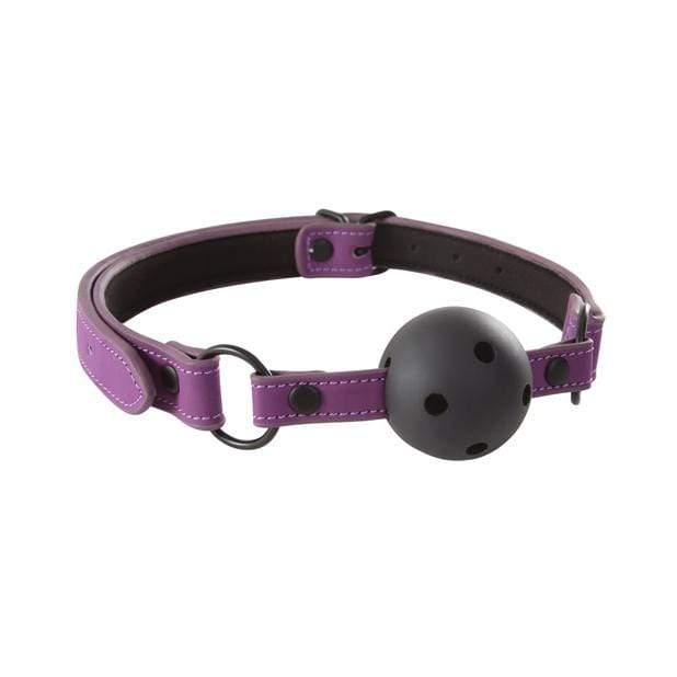 NS Novelties - Lust Bondage Ball Gag (Purple)    Ball Gag