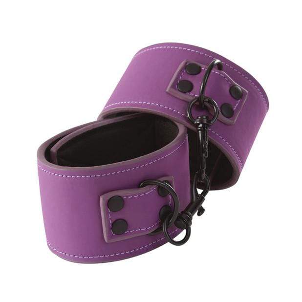 NS Novelties - Lust Bondage Wrist Cuffs (Purple)    Hand/Leg Cuffs