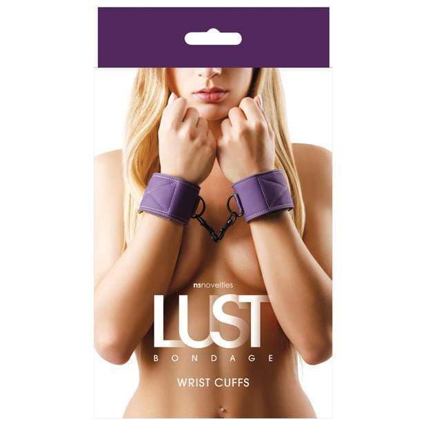 NS Novelties - Lust Bondage Wrist Cuffs (Purple)    Hand/Leg Cuffs