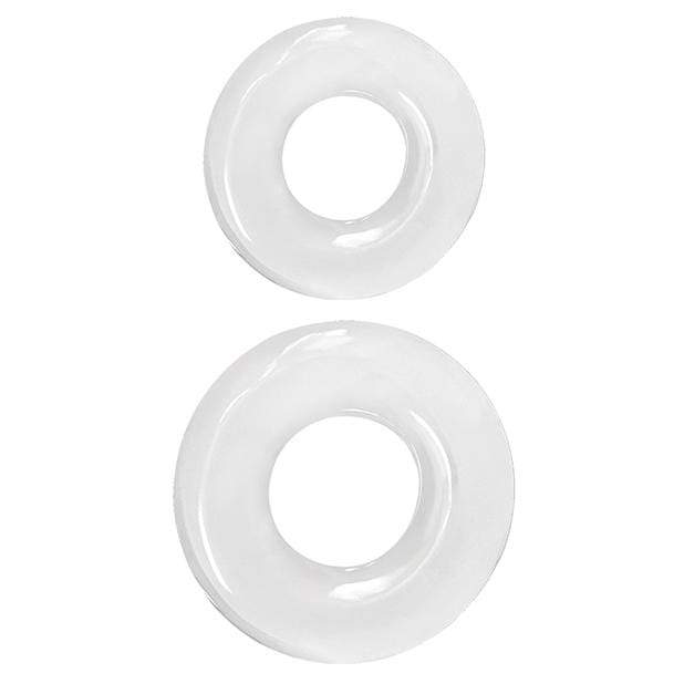 NS Novelties - Renegade Double Stack Super Stretchable Cock Rings (Clear) NS1104 CherryAffairs