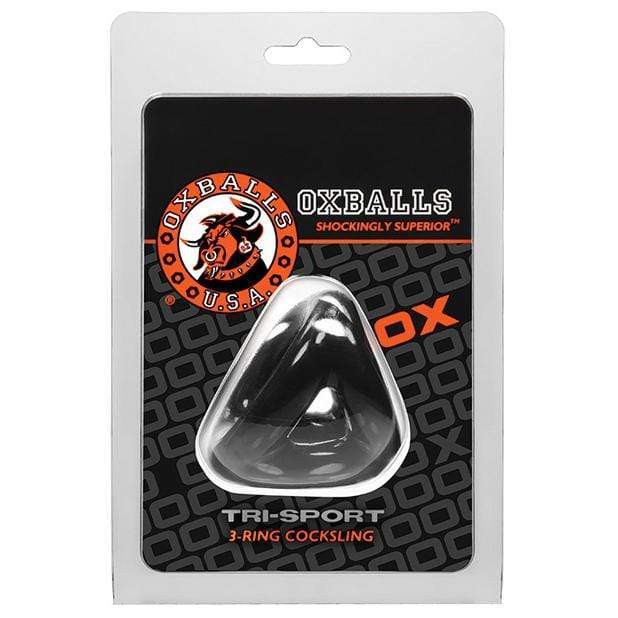 Oxballs - Atomic Jock Tri Sport 3 Ring Sling Cock Ring    Cock Sleeves (Non Vibration)