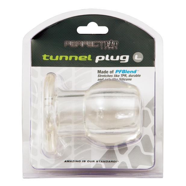 Perfect Fit - Large Tunnel Plug (Clear) PF1027 CherryAffairs