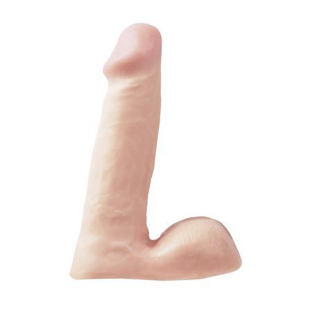 Pipedream - Basix Dong 6&quot; (White)    Realistic Dildo w/o suction cup (Non Vibration)
