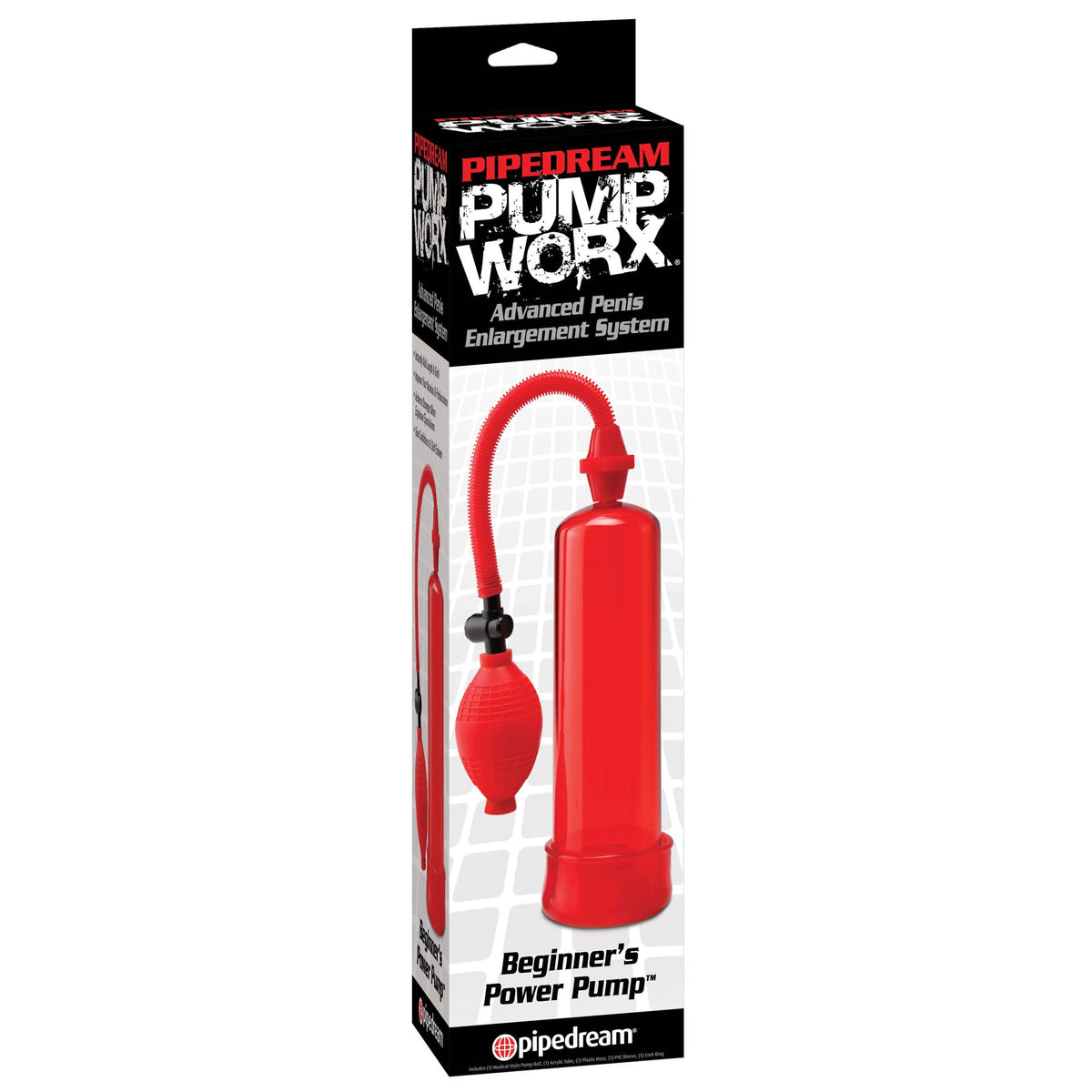 Pipedream - Beginner&#39;s Power Penis Pump (Red) PD1042 CherryAffairs