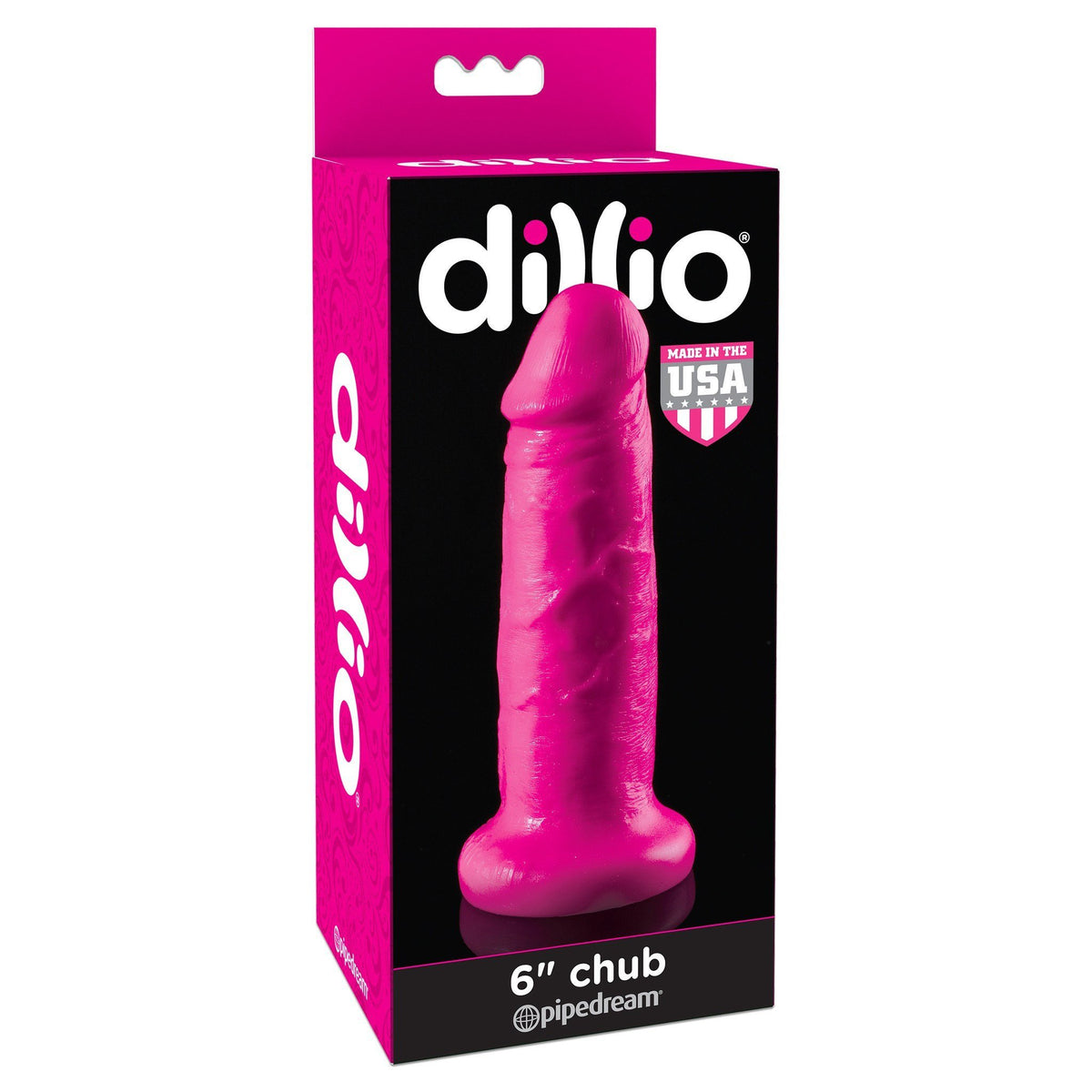 Pipedream - Dillio 6&quot; Chub Dildo (Pink) PD1526 CherryAffairs