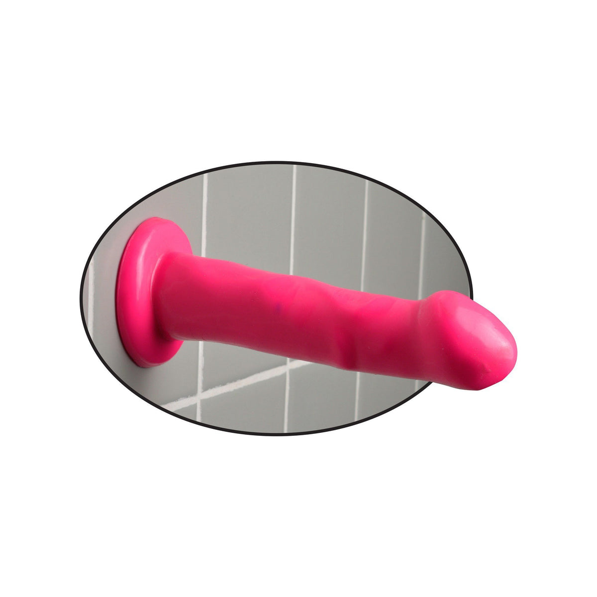 Pipedream - Dillio 6&quot; Please-Her Dildo (Pink) PD1523 CherryAffairs