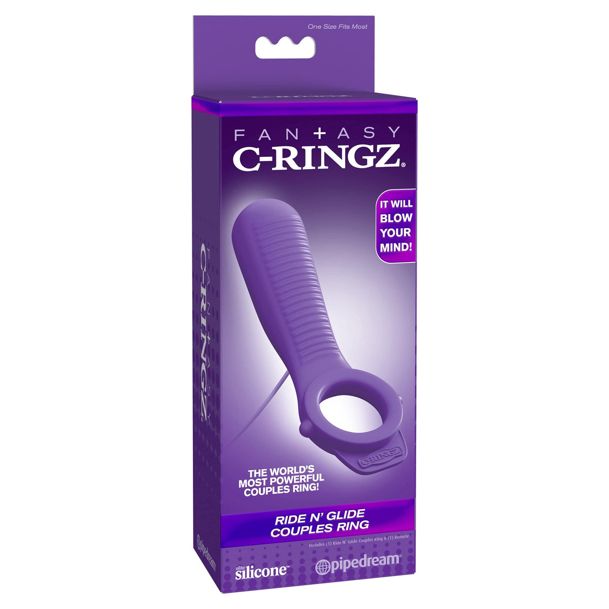 Pipedream - Fantasy C Ringz Ride N&#39; Glide Couples Cock Ring PD1297 CherryAffairs