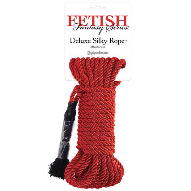 Pipedream - Fetish Fantasy Series Deluxe Silk Rope (Red) PD1210 CherryAffairs