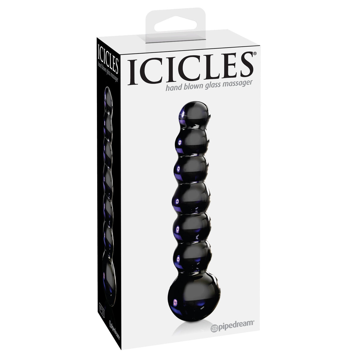 Pipedream - Icicles No 51 Hand Blown Glass Massager PD1345 CherryAffairs