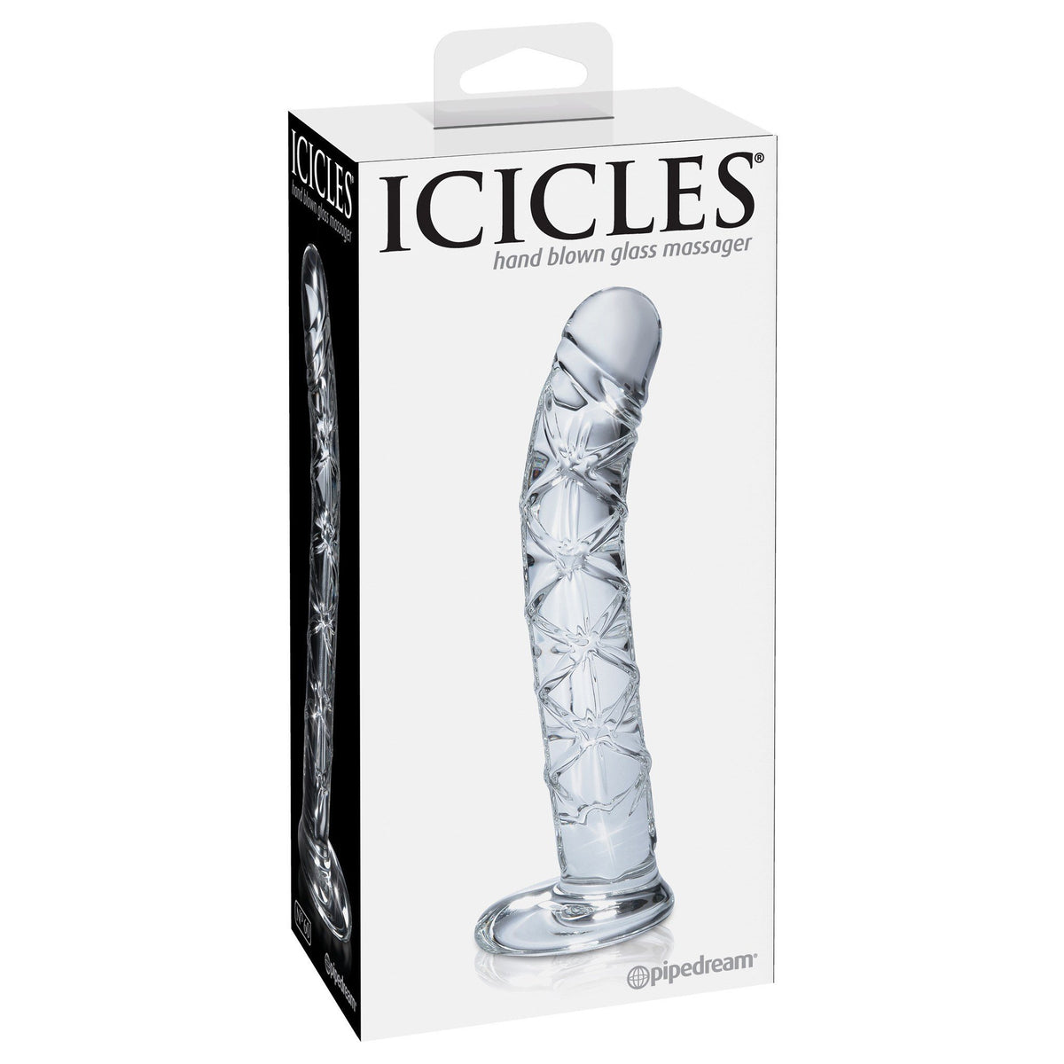 Pipedream - Icicles No. 60 (Clear) PD1434 CherryAffairs