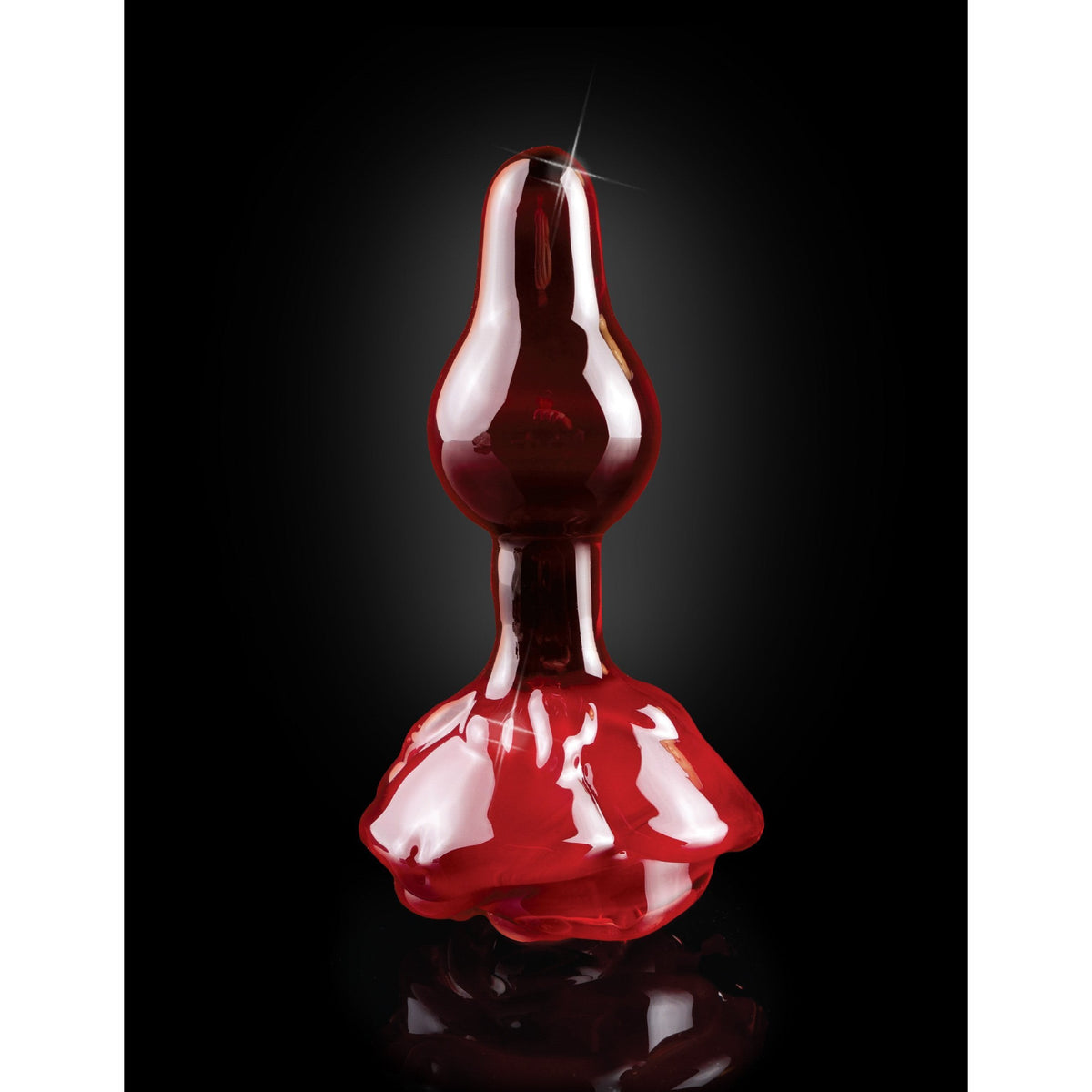 Pipedream - Icicles No 76 Hand Blown Massager (Red) PD1658 CherryAffairs