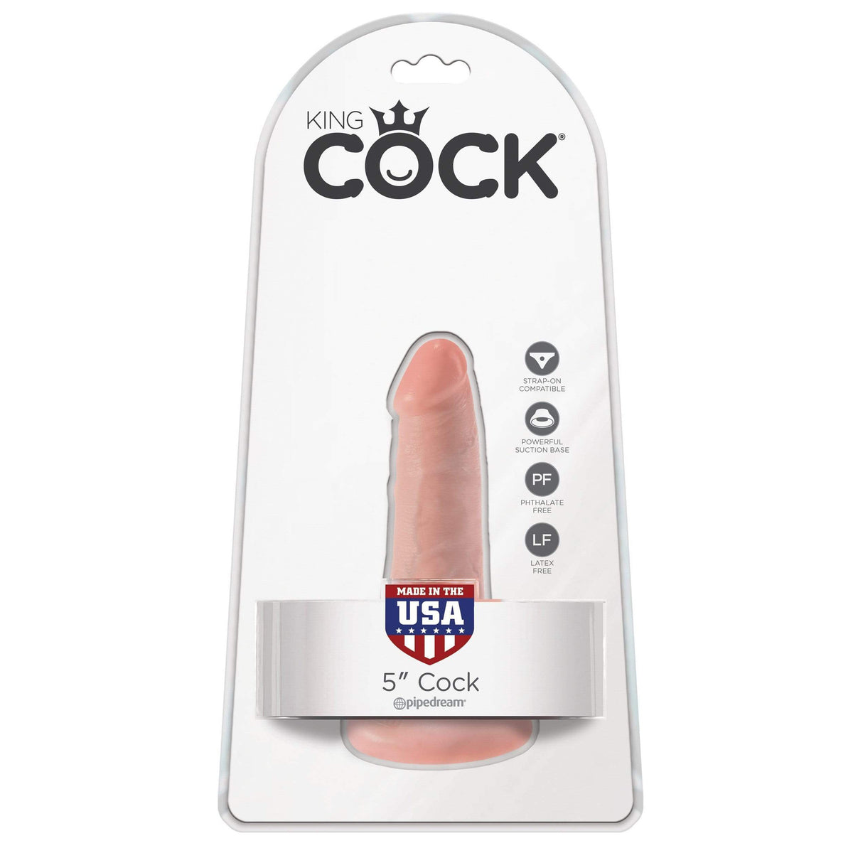 Pipedream - King Cock 5&quot; Cock (Beige) PD1640 CherryAffairs