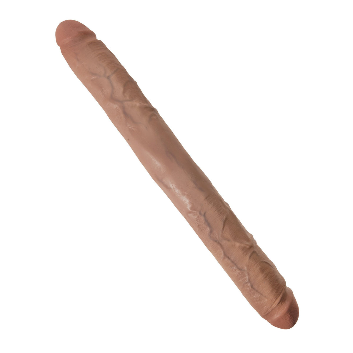 Pipedream - King Cock Thick Double Dildo 16&quot; (Dark Brown) PD1639 CherryAffairs