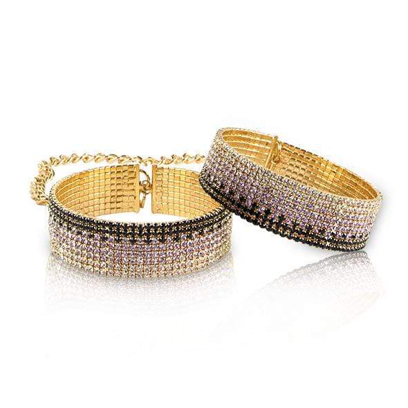 Rianne S - Icons Diamond Handcuffs Liz (Gold) RS1014 CherryAffairs