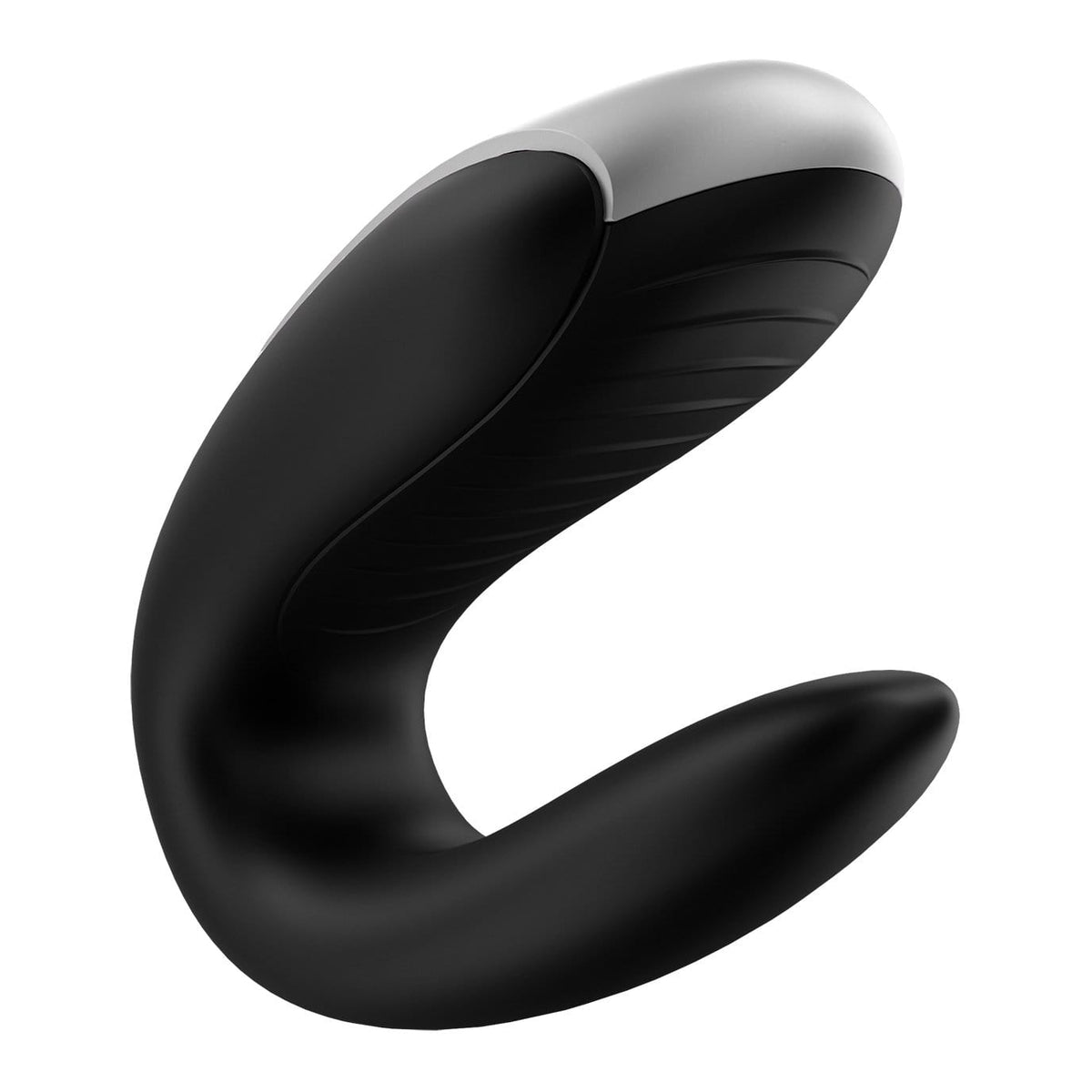 Satisfyer - Double Fun App-Controlled Couple&#39;s Vibrator with Remote Control (Black)    Remote Control Couple&#39;s Massager (Vibration) Rechargeable