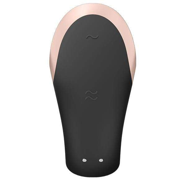 Satisfyer - Double Love App-Controlled Couple&#39;s Vibrator with Remote Control (Black)    Remote Control Couple&#39;s Massager (Vibration) Rechargeable